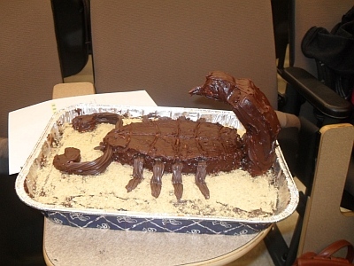 scorpion cake
