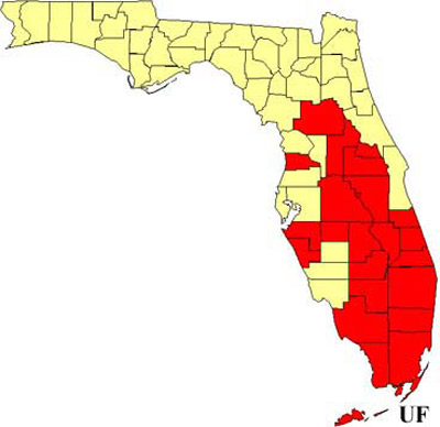 Fire Ant Distribution