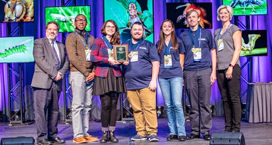 Our Linnaen team won first place of the Linnaen Games during the National Entomological Society of America conference held November 17th to the 20th.