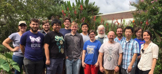 Invasive Ant Boot Camp 2019 participants:Back row from L: Rachel Atchison, Luke Spenik, Kevin Cusak, Leo Ohyama, Kevin McCloskey, Andy Boring, Matthew Miller.