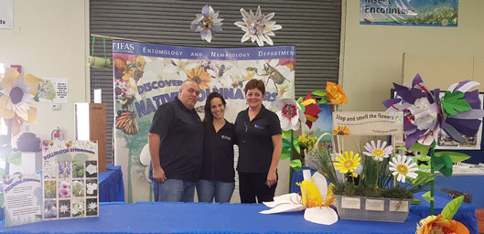 The Florida State Fair is in full swing. If you are in Tampa stop by the Insect Encounters section to see our display. Special thanks to Kay Weigel and Suzy Rodiegues for making the design a reality and to Angel Perez for going with them to help set-up the booth!