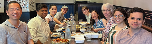 The Bonning Lab celebrating in May 2025