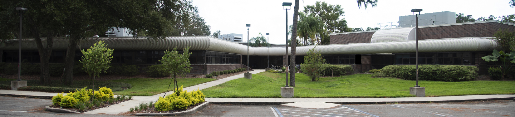 wide view of the front of the Entomology/Nematology department