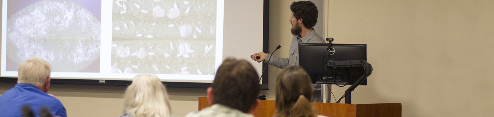 Dr. Adam Dale conducting training class