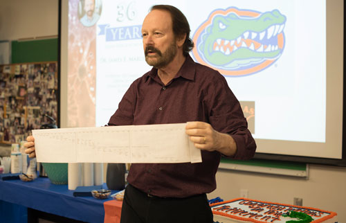 We have also wished congratulations to Joe Noeling and Jim Maruniak (ABOVE)who have retired from UF in 2018 but whose contributions to students and clientele provide an enduring legacy of their time as members of our faculty.