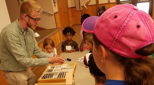The Mallinger Lab students have been busy with bee outreach. Members of the lab presented on native wild bees to the St. John’s County 4-H Native Buzz Camp 